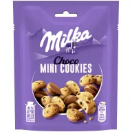 Galletas Milka Mini con Pepitas y Chocolate con Leche 110g
