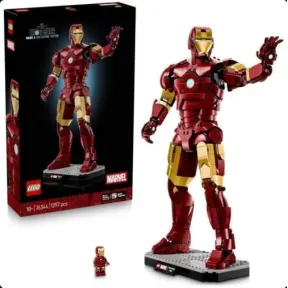 LEGO Iron Man Mark 3 76344 Edición Coleccionista 1297 piezas