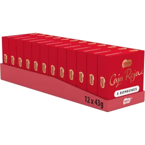 Bombones de chocolate 12X Nestlé Caja Roja
