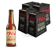 Pack de 24 Botellas de Cerveza Lager Extra 1906 Reserva