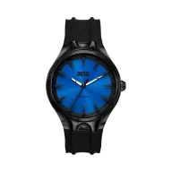 Reloj de cuarzo Streamline Diesel en negro y azul