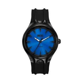 Reloj de cuarzo Streamline Diesel en negro y azul