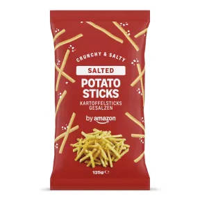 Palitos de Patata con Sal 125g de Amazon