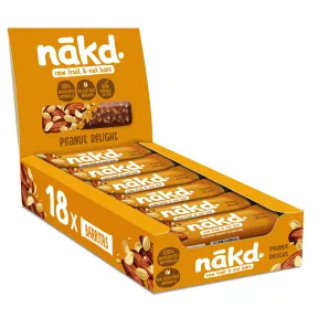 Barritas Raw de Fruta y Frutos Secos Nākd. - 100% Naturales