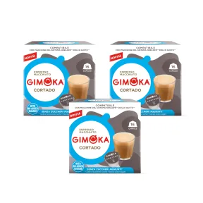 Cápsulas Gimoka Cortado Amargo 48 Compatible Dolce Gusto