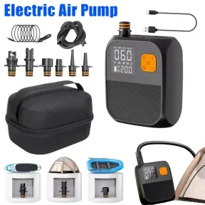 Bomba eléctrica para SUP, kayak y colchonetas con estuche