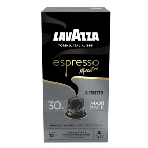 Cápsulas de Café Ristretto Lavazza, 30 Compatibles Nespresso