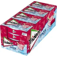 Chicles Trident Max Frost sin Azúcar 16 blísters Sandía