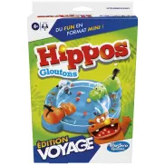 Juego Portátil Hippos Gloutons para 2 Jugadores, Edición Viajes