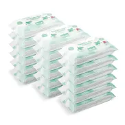 Toallitas para bebé sin perfume, 18 paquetes de 56, 1008 unidades