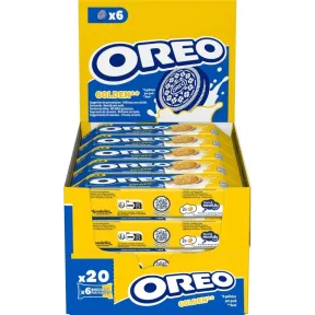 Galletas Oreo Golden 66g x 20 unidades
