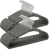 Perchas SONGMICS Antideslizantes de Terciopelo - Pack 50 unidades