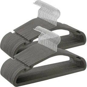 Perchas SONGMICS Antideslizantes de Terciopelo - Pack 50 unidades