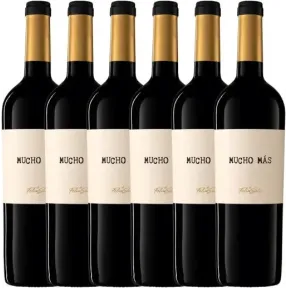 6 Botellas de Vino Tempranillo Shiraz 750ml Mucho Más