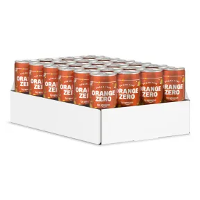 24 latas de 330ml de Orange Zero por 0,26 euros cada una
