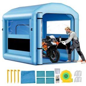 Cabina Inflable de Pintura con Soplador y Filtro de Aire