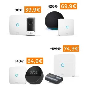 Amazon Ring Intercom + Cámara Interior Plus, 39,99€
