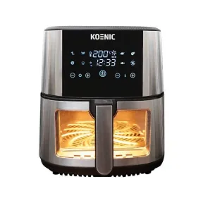 Freidora de aire KOENIC KAF 71523 B, 7.2L, 1500W, 8 programas
