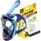 Máscara Integral CRESSI Kiddy para Niños - Antivaho y Segura