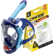 Máscara Integral CRESSI Kiddy para Niños - Antivaho y Segura