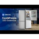 Frigorífico Essential White Cool&Freeze 185 Original