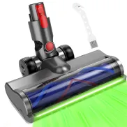 Cepillo Eléctrico LED Verde para Aspiradoras Dyson V8-V15