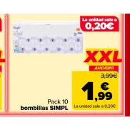 Pack de 10 Bombillas LED E27 por solo 20 céntimos