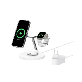 Cargador Inalámbrico 3 en 1 Belkin BoostCharge con MagSafe