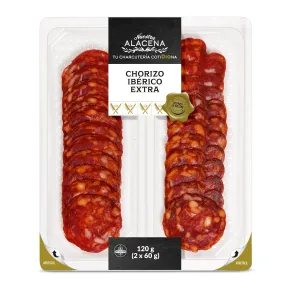 Chorizo extra Dia Nuestra Alacena 120gr ibérico