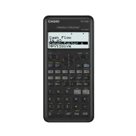 Calculadora Casio FC-100V-2 negra para finanzas