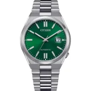 Citizen Tsuyosa verde: reloj con esfera elegante