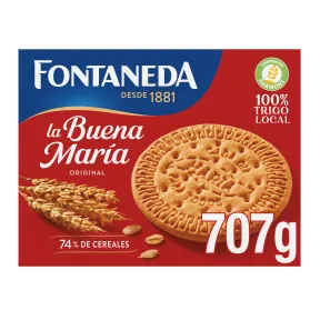 Galletas Fontaneda La Buena Maria, 6 cajas familiares 707 g