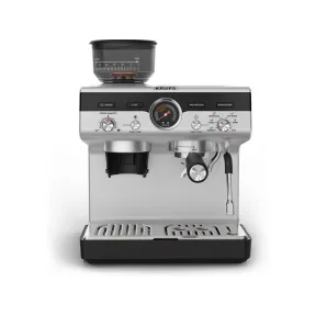 KRUPS XP801T10: Máquina de Café Manual con Molinillo 15 Bar