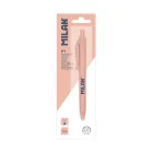 Bolígrafo MILAN P1 rosa con tinta azul, 430 desde 1918