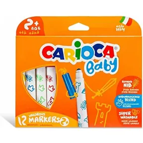 Marcadores Carioca para Bebés - Caja de 12