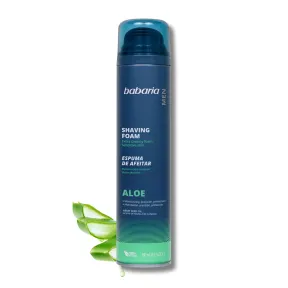 Espuma De Afeitar Babaria Con Aloe Para Piel Sensible - 300 Ml