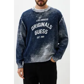 Go Reverse Jersey Tie-Dye Azul Marino - GUESS (S, M)