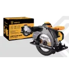 Sierra circular eléctrica 1200W DEKO DKCS con mango auxiliar