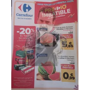 Precio Imbatible Carrefour del 21 al 24 de Mayo