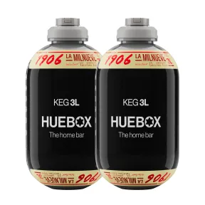 Cerveza 1906 Reserva Especial HUEBOX - Pack 2 Barriles 3L
