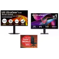 Pack gaming: Monitor LG UltraGear 26,5'' + Silla Iskur V2