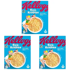 Cereales Rice Krispies Kellogg's (Paquete de 3)