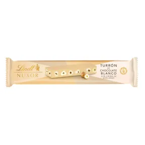 Turrón de Chocolate Blanco con Avellanas Lindt Nuxor 200g