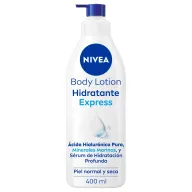 Loción Corporal NIVEA Hidratante 72h con Ácido Hialurónico