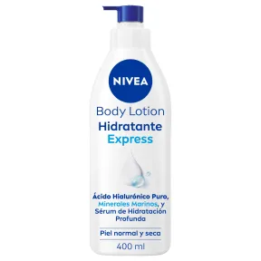 Loción Corporal NIVEA Hidratante 72h con Ácido Hialurónico