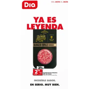 Hamburguesa de Carne de Vacuno 99% Maestra
