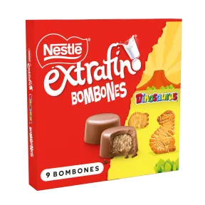 Bombones Dinosaurus de chocolate con leche NESTLE 116g