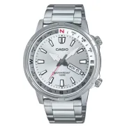 Casio MTD-130D-7AVDF: Reloj de Acero Elegante y Resistente