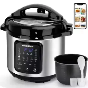 Robot de Cocina Multifuncional Aigostar 6L, Programable 18 en 1