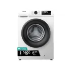 Lavadora Hisense WF1Q8041BW, 8 kg, 1400 Rpm, Vapor